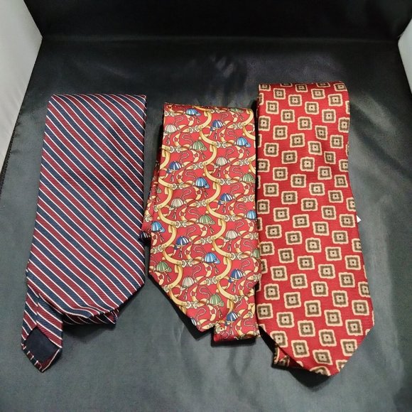 3 BROOKS BROTHERS TIES - NOS with Tags - Picture 1 of 7